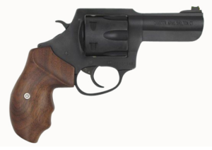 Charter Arms Professional III Model 63546 .357 Magnum revolver with black nitride finish and wood grip