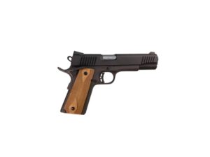 Citadel CIT45FSP M1911 5in .45 ACP Black Cerakote Frame Wood Grips