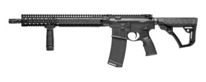 Daniel Defense DDM4 V9 5.56 NATO 16-inch rifle in black with 32-round magazine