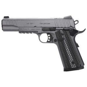 Girsan MC1911S Influencer .38 Super 5-inch pistol tungsten gray finish