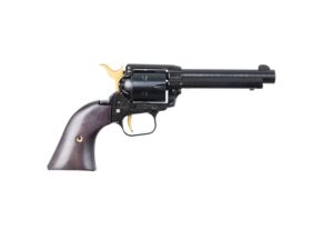 Heritage Rough Rider RR22B4-GLD .22 LR 4.75 inch revolver black with gold accents