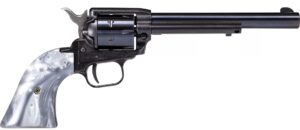 Heritage Rough Rider RR22B6GPRL .22 LR revolver with Altamont gray pearl grips