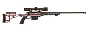 HOWA M1500 TSP X USA FLAG 6.5 PRC 24-inch bolt-action rifle with scope
