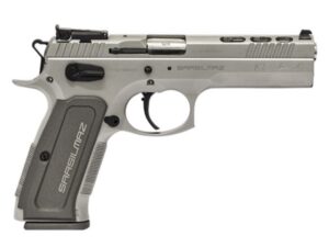 SAR Arms K12 Sport X 9mm 4.7 in stainless pistol right-hand gray grip