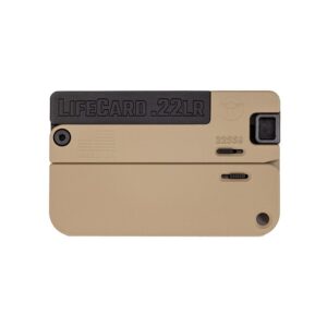 Trailblazer Lifecard LC1-MT .22 LR single-shot pistol McMillan tan aluminum