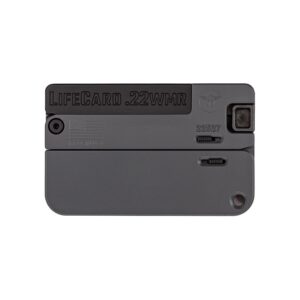Trailblazer Lifecard .22 WMR single-shot pocket pistol in concrete grey with 2.5-inch barrel