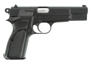 Inglis L9A1 Hi-Power 9mm 4.7 inch barrel black chromate two 15-round magazines