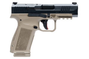 Canik METE MC9LS 9mm pistol black slide flat dark earth frame HG7883BD-N