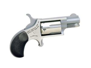 North American Arms Mini-Rev .22 LR stainless 1 5/8 inch 5-shot with rubber cobble grip