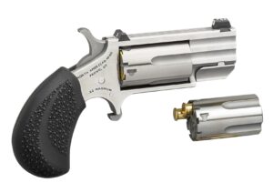 North American Arms PUGTC 5-shot mini-revolver .22 WMR/.22 LR 1-inch stainless barrel