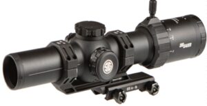 Sig Sauer Tango-MSR 1-10x26 34mm FFP scope with illuminated BDC10 reticle and ALPHA-MSR mount