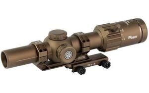 Sig Sauer Tango-MSR 1-6x24 LPVO scope in Coyote Tan with Alpha-MSR mount