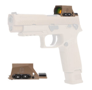 Sig Sauer ROMEO-M17 SORM1700 2 MOA dot 32 MOA circle reflex sight in coyote tan