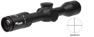 SIG SAUER WHISKEY6 3-18x44mm 30mm Quadplex riflescope SOW63114