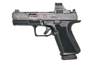 Shadow Systems MR920 Elite 9mm pistol black frame bronze spiral fluted barrel with Holosun 507C