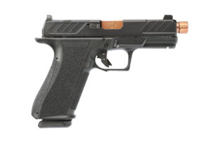 Shadow Systems XR920 Foundation 9mm pistol with 4" threaded bronze barrel and optic-ready slide