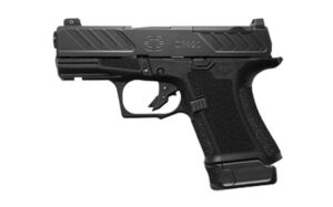 Shadow Systems CR920 Foundation 9mm 3.41in black pistol with green tritium front sight