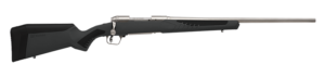Savage 110 Storm .270 Winchester bolt-action rifle with 22 inch stainless barrel and gray synthetic stock