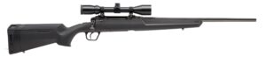 Savage Axis XP Compact 7mm-08 Rem 20in barrel black synthetic stock with Weaver 3-9x40 scope