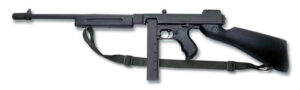 Auto‑Ordnance Thompson 1927A1 Commando .45 ACP carbine black finish with walnut stock