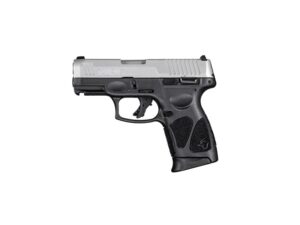Taurus G3C 9mm compact pistol matte stainless slide black polymer frame 3.26 inch barrel