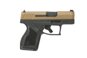 Taurus GX4 9mm pistol in burnt bronze cerakote with black polymer grip