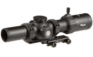 Sig Sauer Tango-MSR 1-10x28mm LPVO scope with ALPHA-MSR mount, black finish
