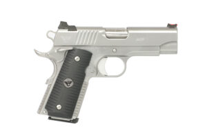 Wilson Combat ACP .45 ACP 4-inch stainless pistol with gray G10 Eagle Claw grips