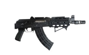 Zastava ZPAP92 AK pistol 7.62x39 black with quad Picatinny rails and night brake