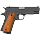 Rock Island Armory M1911 GI Standard MS .45 ACP 4.25 in Parkerized with wood grips