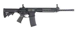 LWRC IC Enhanced 5.56 NATO rifle 16.1 inch fluted barrel black