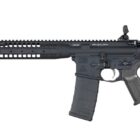 LWRC IC-SPR 5.56 NATO 16-inch rifle, black, right-side view