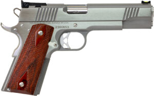 Dan Wesson Pointman Nine PM-9 9mm 5-inch stainless pistol with cocobolo wood grips