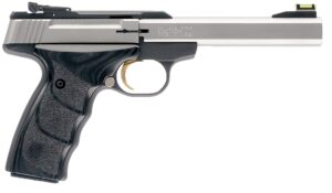 Browning Buck Mark Plus UDX .22 LR 5.5 inch slabside stainless barrel pistol, matte black frame, black laminate grips