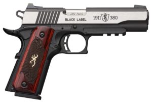 Browning 1911-380 Black Label Medallion Pro pistol .380 ACP 4.25-inch barrel black/stainless