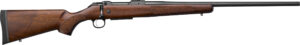 CZ 600 ST2 American 6.5 Creedmoor 24-inch threaded barrel blued finish with dark walnut stock