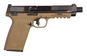 Smith & Wesson M&P 5.7 two-tone optic ready pistol 5 inch threaded barrel FDE/Black