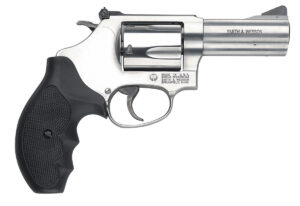 Smith & Wesson Model 60 .357 Magnum 3-inch stainless revolver, 5-shot, synthetic grip