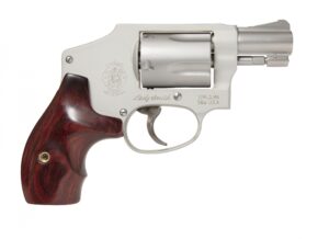 Smith & Wesson Model 642 Ladysmith 163808 .38 Special 5-shot revolver silver with wood grips
