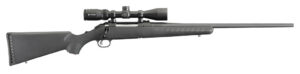 Ruger American .243 Win rifle 22 inch barrel matte black synthetic stock with Vortex Crossfire II 3-9x40 scope