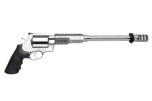 Smith & Wesson Performance Center 460XVR 14 inch stainless revolver with bipod