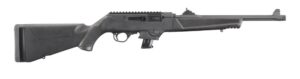 Ruger PC Carbine 9mm with 16.12 inch fluted threaded barrel and black synthetic stock