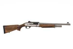 MAC 2 Tactical Marine 12ga 18.5in nickel finish with walnut stock