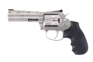 Colt King Cobra Target .22 LR 4.25 in stainless revolver with Hogue rubber grips