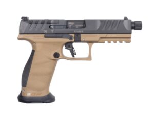 Walther PDP Pro SD 9mm 5.1in Threaded Barrel FDE Frame Black Slide