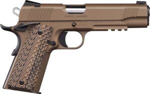 Kimber Desert Warrior 1911 pistol .45 ACP 5-inch Desert Tan with G10 grips