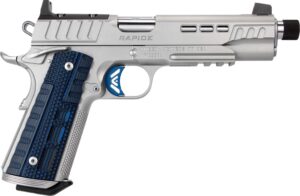 Kimber Rapide Ice .45 ACP 1911 pistol with G10 grips and threaded barrel, 8-round magazine