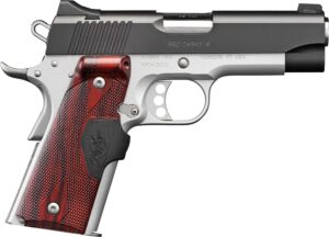 Kimber Pro Carry II Two-Tone 9mm 4-inch pistol with rosewood grips