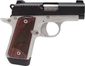 Kimber Micro Two-Tone .380 ACP 2.75 in pistol two-tone finish checkered rosewood grips