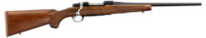 Ruger Hawkeye Compact 7mm-08 Rem 16.5 inch barrel satin blued walnut stock MFG 37140